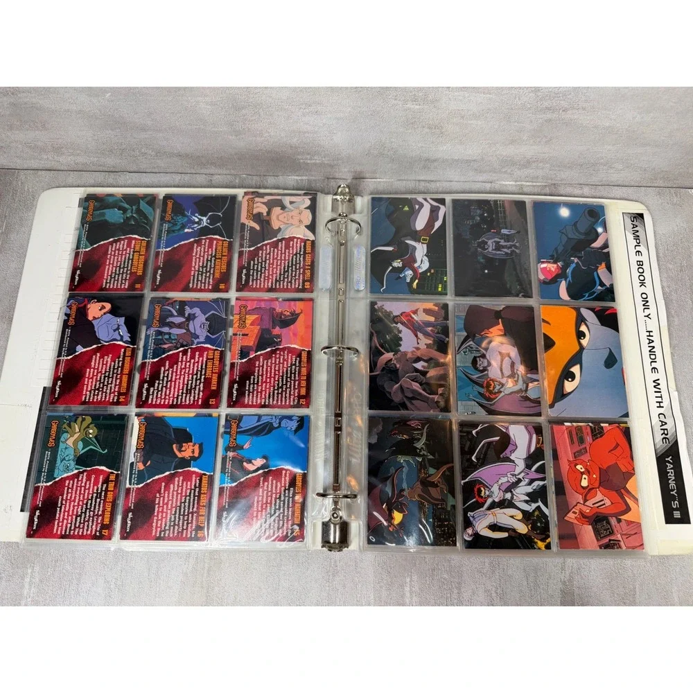 1995 SkyBox Gargoyles Salesmans Sample Binder Complete Set Pop Ups Promo Book